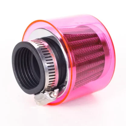 air filter Air-System metal gauze filter 38mm straight version red shield