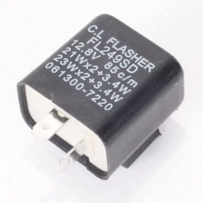 Indicator relay 12,8V 21Wx2 +3,4  2-terminals  (KAWA/SUZ)