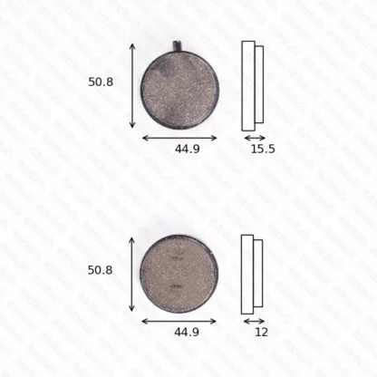 disk brake pads Lucas MCB 014 ABE approved