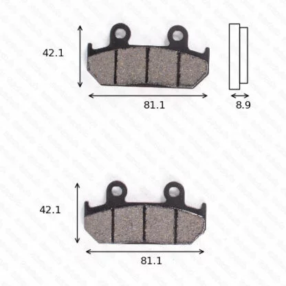 disk brake pads Lucas MCB 562 SRQ