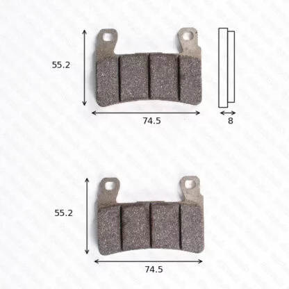 disk brake pads Lucas MCB 703 SRQ