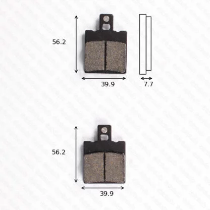 disk disk brake pads Lucas MCB 708 ABE approved